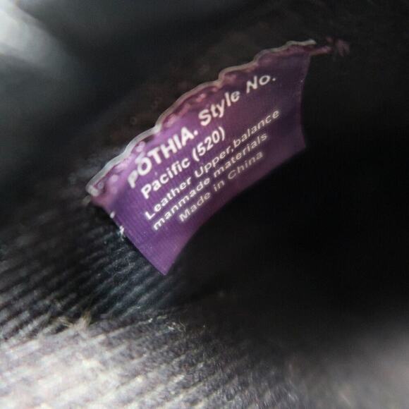 Pothia Shoes Womens 37 Clog Slip On Comfort Walking Work Leather Black Classic - Picture 12 of 14